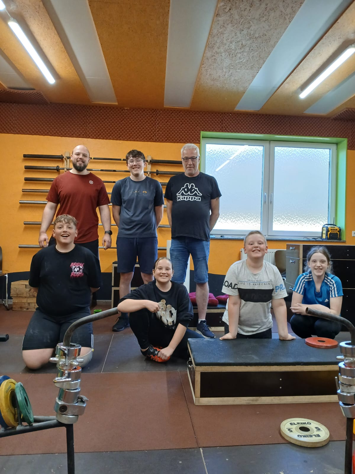 Gruppenfoto Training