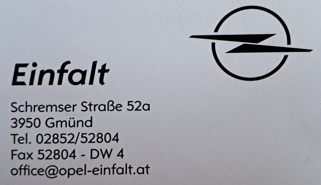 Opel Einfalt